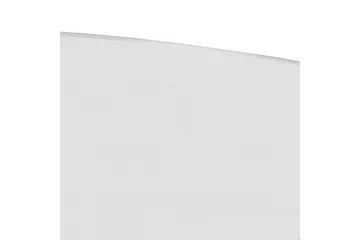 Ganesh 82 cm pyöreä sohvapöytä ristikkäisillä jaloilla lasia - Kirkas - Huonekalut - Pöytä & ruokailuryhmä - Sohvapöytä