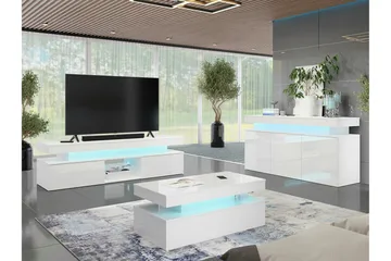 Glenndale Soffbord 55 cm Concept 55 White - Huonekalut - Pöytä & ruokailuryhmä - Sohvapöytä
