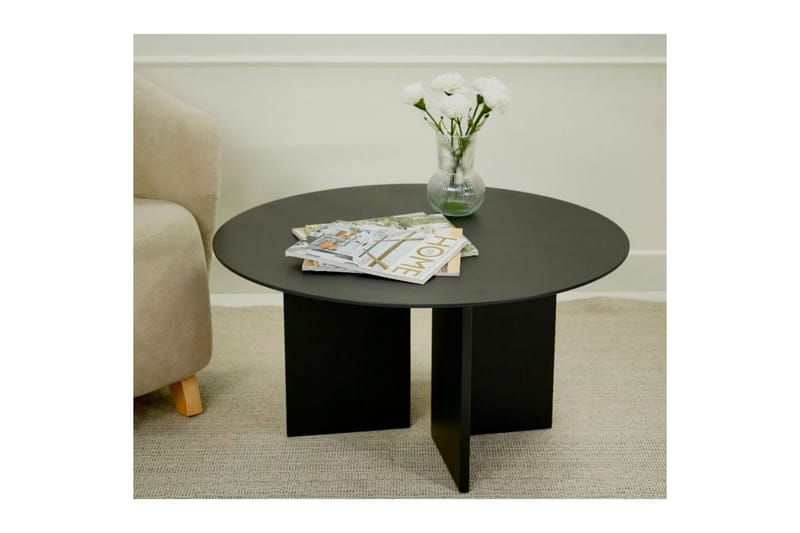 Sohvapöytä Glenure Musta - Musta - Huonekalut - Pöytä & ruokailuryhmä - Sohvapöytä