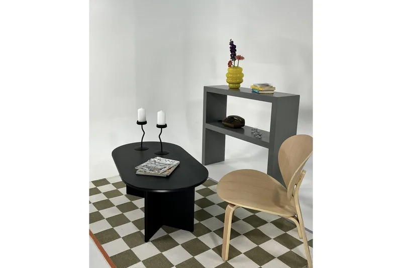 Sohvapöytä Glenure Musta - Musta - Huonekalut - Pöytä & ruokailuryhmä - Sohvapöytä