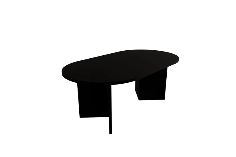 Sohvapöytä Glenure Musta, Musta