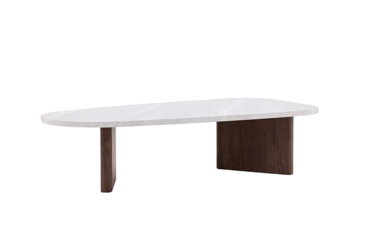 Grönvik Sohvapöytä 130x65 cm Vaaleanharmaa - Venture Home - Sohvapöytä