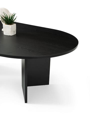 Sohvapöytä Hanah Home Oscar (128 x 42 x 80 cm) Puunmusta - Huonekalut - Pöytä & ruokailuryhmä - Sohvapöytä
