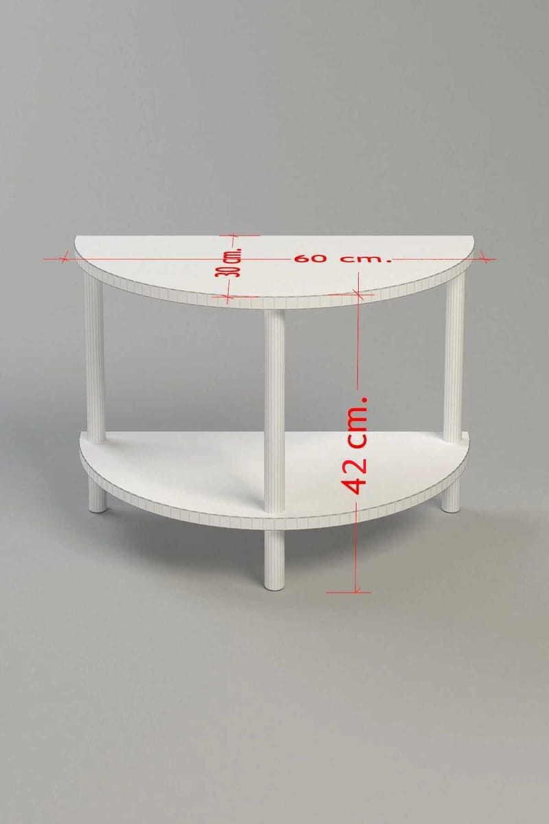 Sohvapöytä Hanah Home Peka Cube (60 x 42 x 30 cm) Antrasiitti - Antrasiitti - Huonekalut - Pöytä & ruokailuryhmä - Sohvapöytä