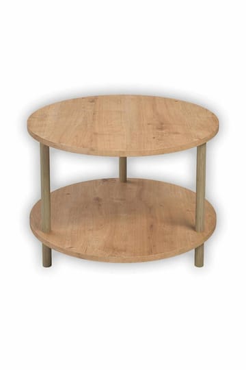 Sohvapöytä Hanah Home Peka Square (Ø60 x K43 cm) Sapphire Oak - Sapphire Oak - Huonekalut - Pöytä & ruokailuryhmä - Sohvapöytä