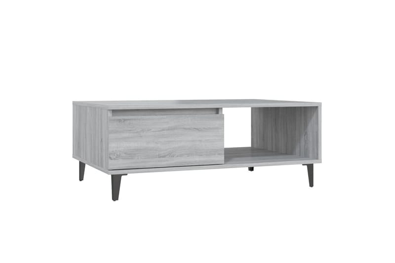 Sohvapöytä harmaa Sonoma 90x60x35 cm lastulevy - Harmaa - Huonekalut - Pöytä & ruokailuryhmä - Sohvapöytä