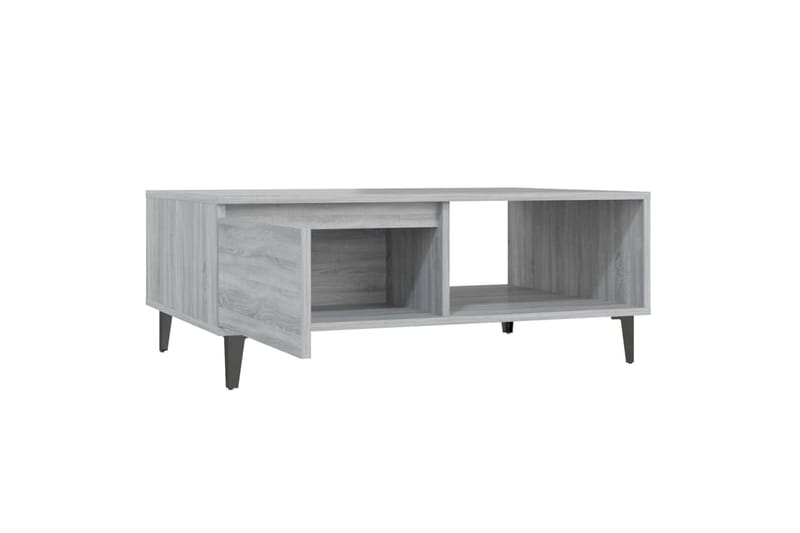 Sohvapöytä harmaa Sonoma 90x60x35 cm lastulevy - Harmaa - Huonekalut - Pöytä & ruokailuryhmä - Sohvapöytä