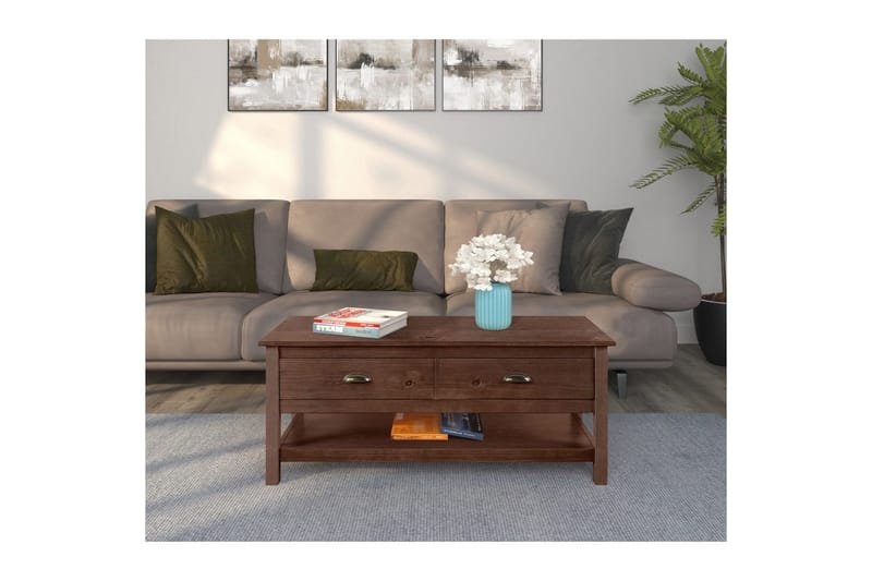 Sohvapöytä Harry Ruskea - Ruskea - Huonekalut - Pöytä & ruokailuryhmä - Sohvapöytä