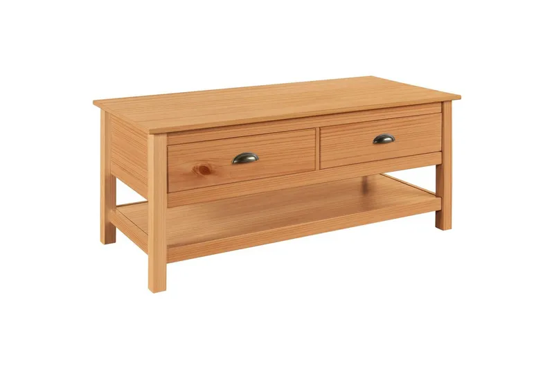 Sohvapöytä Harry Petsattu/vaha, Petsattu/vaha