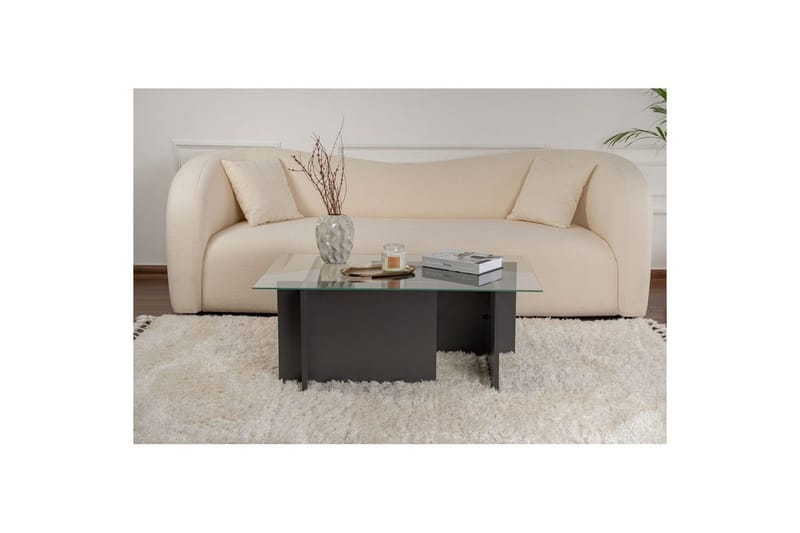 Sohvapöytä Haruto Antrasiitti - Antrasiitti - Huonekalut - Pöytä & ruokailuryhmä - Sohvapöytä