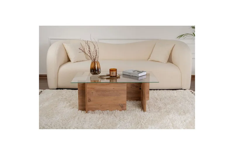 Sohvapöytä Haruto Atlantinmänty - Atlantinmänty - Huonekalut - Pöytä & ruokailuryhmä - Sohvapöytä