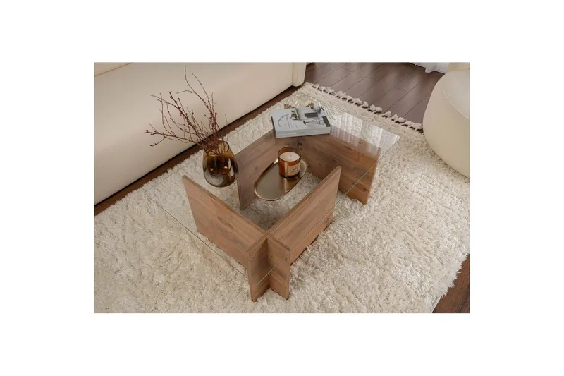 Sohvapöytä Haruto Atlantinmänty - Atlantinmänty - Huonekalut - Pöytä & ruokailuryhmä - Sohvapöytä