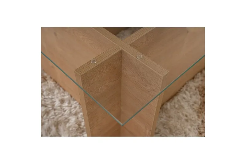 Sohvapöytä Haruto Honey Oak - Honey Oak - Huonekalut - Pöytä & ruokailuryhmä - Sohvapöytä