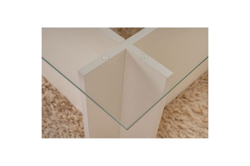 Sohvapöytä Haruto Puisen Valkoinen - Puisen Valkoinen - Huonekalut - Pöytä & ruokailuryhmä - Sohvapöytä