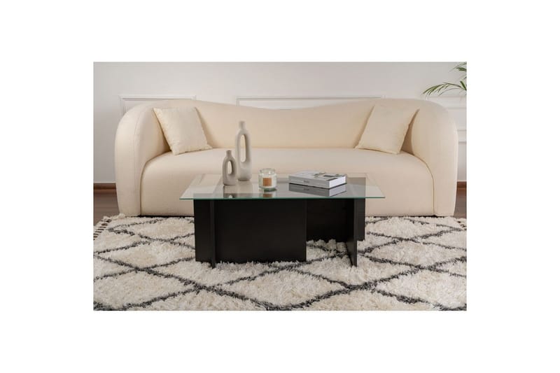 Sohvapöytä Haruto Puu Musta - Puu Musta - Huonekalut - Pöytä & ruokailuryhmä - Sohvapöytä