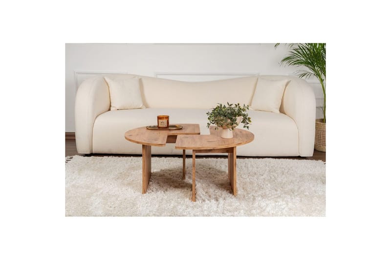 Sohvapöytä Haruya Atlantinmänty - Atlantinmänty - Huonekalut - Pöytä & ruokailuryhmä - Apupöytä & sivupöytä - Sarjapöytä