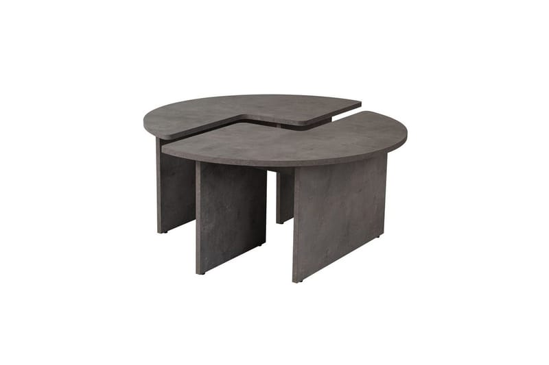 Sohvapöytä Haruya Betoniharmaa - Betoniharmaa - Huonekalut - Pöytä & ruokailuryhmä - Apupöytä & sivupöytä - Sarjapöytä
