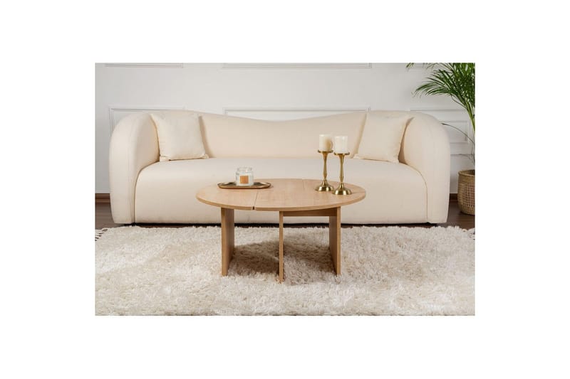 Sohvapöytä Haruya Tammi - Tammi - Huonekalut - Pöytä & ruokailuryhmä - Apupöytä & sivupöytä - Sarjapöytä