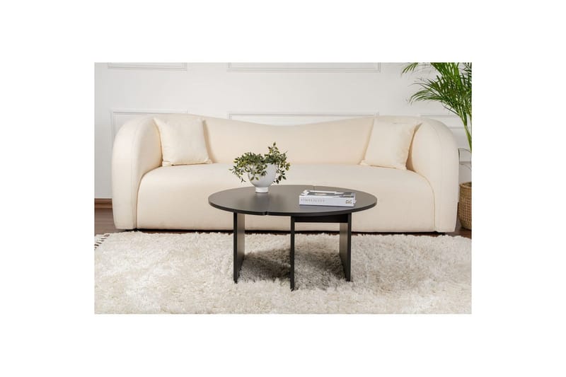 Sohvapöytä Haruya Puu Musta - Puu Musta - Huonekalut - Pöytä & ruokailuryhmä - Apupöytä & sivupöytä - Sarjapöytä