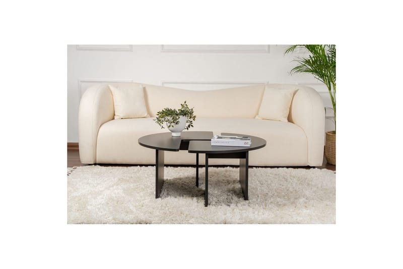 Sohvapöytä Haruya Puu Musta - Puu Musta - Huonekalut - Pöytä & ruokailuryhmä - Apupöytä & sivupöytä - Sarjapöytä