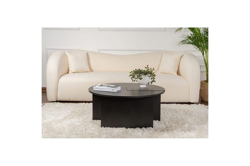 Sohvapöytä Haruya Puu Musta - Puu Musta - Huonekalut - Pöytä & ruokailuryhmä - Apupöytä & sivupöytä - Sarjapöytä