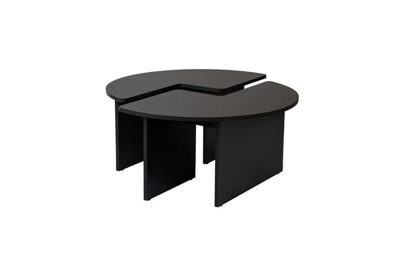 Sohvapöytä Haruya Puu Musta - Puu Musta - Huonekalut - Pöytä & ruokailuryhmä - Apupöytä & sivupöytä - Sarjapöytä