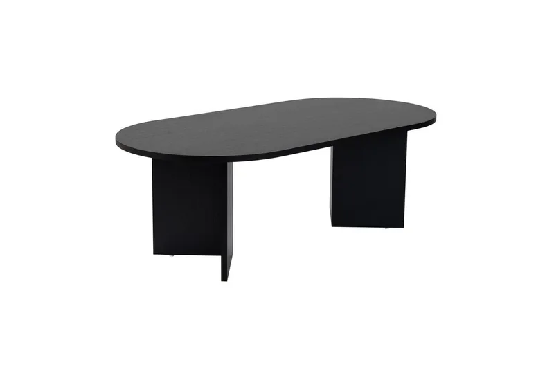 Sohvapöytä Hasina Puu Musta, Puu Musta