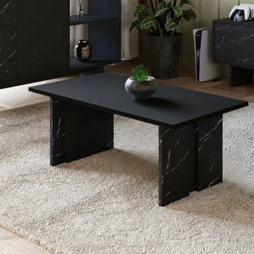 Sohvapöytä Homitis Ravello (90 x 40 x 50 cm) Musta marmori - Huonekalut - Pöytä & ruokailuryhmä - Sohvapöytä