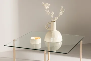 Hybrid Sohvapöytä 80x80 cm - Läpinäkyvä - Huonekalut - Pöytä & ruokailuryhmä - Sohvapöytä