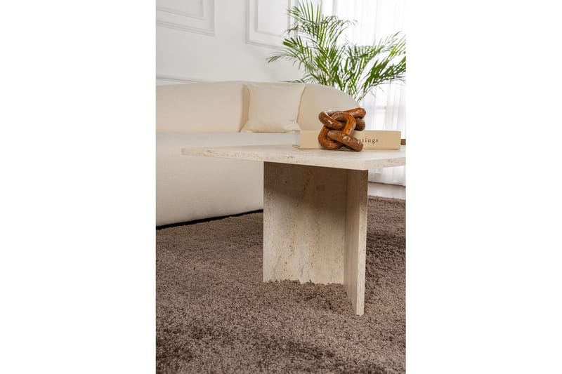 Sohvapöytä Isami Travertiini - Travertiini - Huonekalut - Pöytä & ruokailuryhmä - Sohvapöytä
