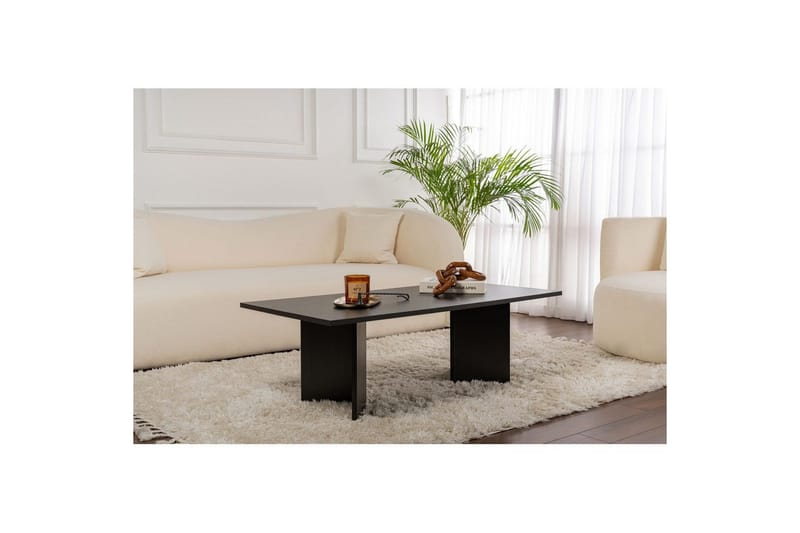 Sohvapöytä Isami Puu Musta - Puu Musta - Huonekalut - Pöytä & ruokailuryhmä - Sohvapöytä