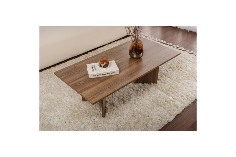 Sohvapöytä Isami Pähkinäpuu - Pähkinäpuu - Huonekalut - Pöytä & ruokailuryhmä - Sohvapöytä