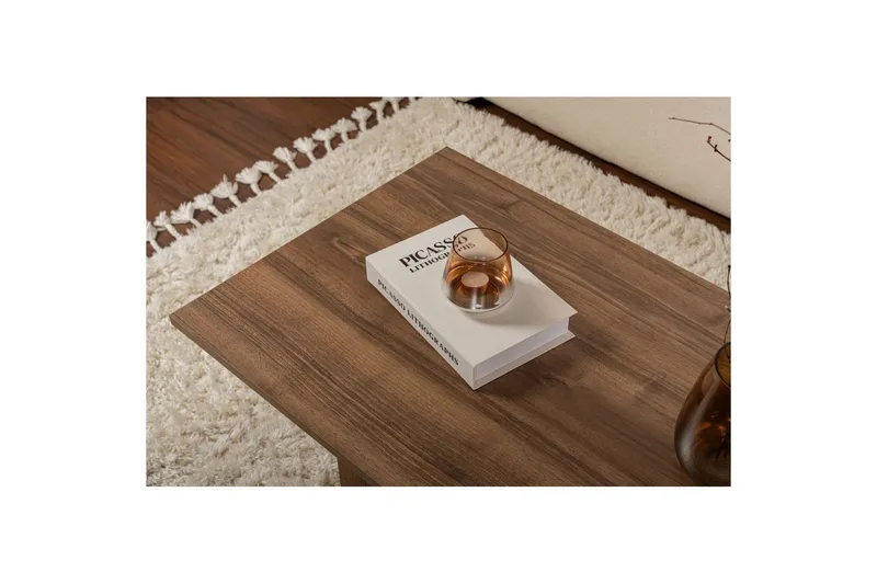 Sohvapöytä Isami Pähkinäpuu - Pähkinäpuu - Huonekalut - Pöytä & ruokailuryhmä - Sohvapöytä