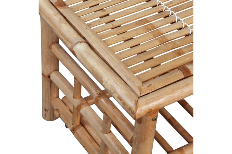 Kahvipöytä Bambu 90x50x45 cm - Ruskea - Huonekalut - Pöytä & ruokailuryhmä - Sohvapöytä