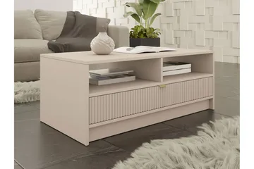 Sohvapöytä Kintore 50 cm - Beige - Huonekalut - Pöytä & ruokailuryhmä - Sohvapöytä