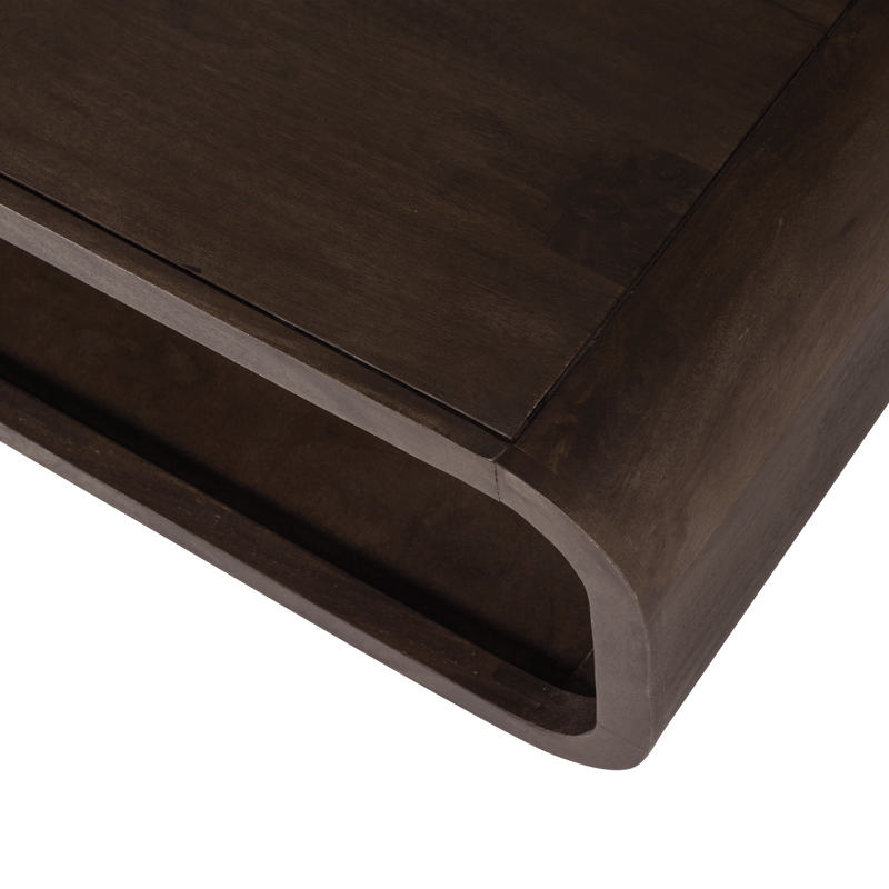 Sohvapöytä Kinu 120 cm - Tummanruskea - Huonekalut - Pöytä & ruokailuryhmä - Sohvapöytä