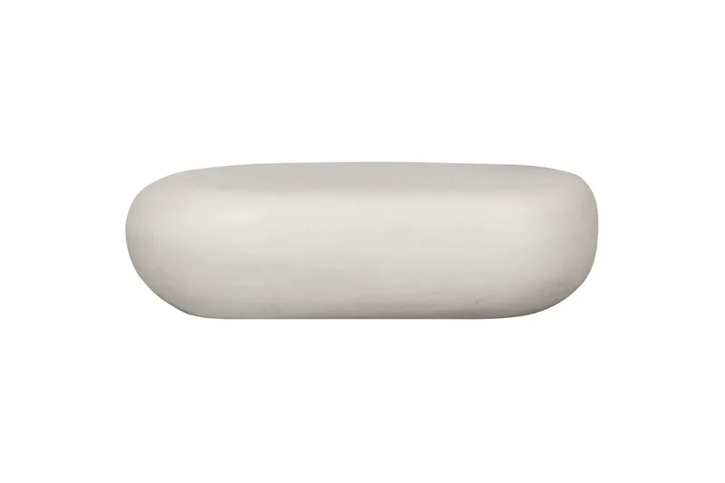 Sohvapöytä Kivi - Valkoinen, 28x100x43 cm - Huonekalut - Pöytä & ruokailuryhmä - Sohvapöytä