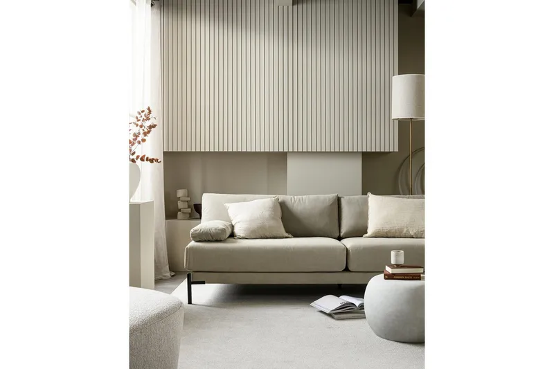 Sohvapöytä Kivi - Valkoinen, 35x50x50 cm - Huonekalut - Pöytä & ruokailuryhmä - Sohvapöytä