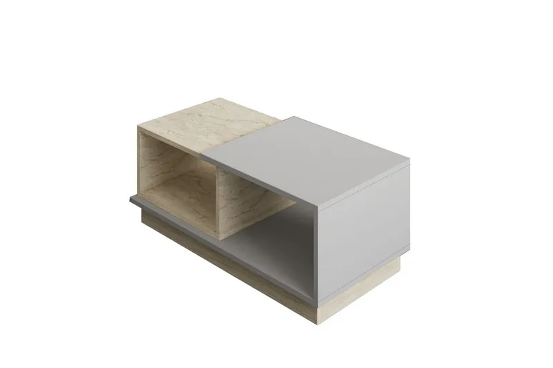 Sohvapöytä Konsepti Travertiini / Harmaa, Travertiini / Harmaa