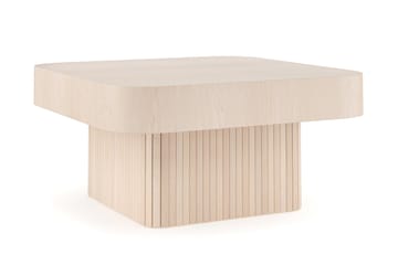 Kopparbo Sivupöytä 80 cm - Vaalea valkolakattu tammi - Huonekalut - Pöytä & ruokailuryhmä - Sohvapöytä