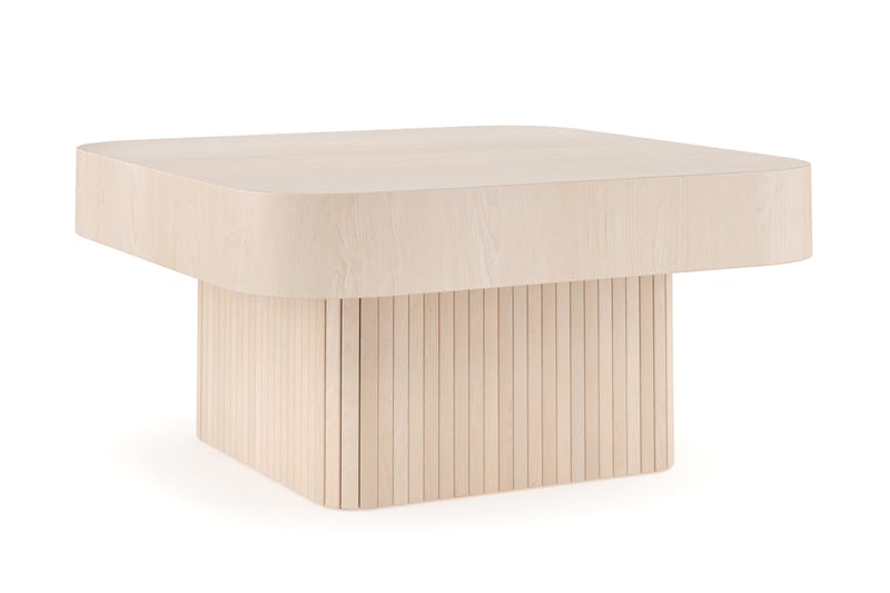 Kopparbo Sivupöytä 80 cm - Vaalea valkolakattu tammi - Huonekalut - Pöytä & ruokailuryhmä - Sohvapöytä