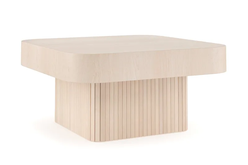 Kopparbo Sivupöytä 80 cm - Vaalea valkolakattu tammi - Huonekalut - Pöytä & ruokailuryhmä - Sohvapöytä