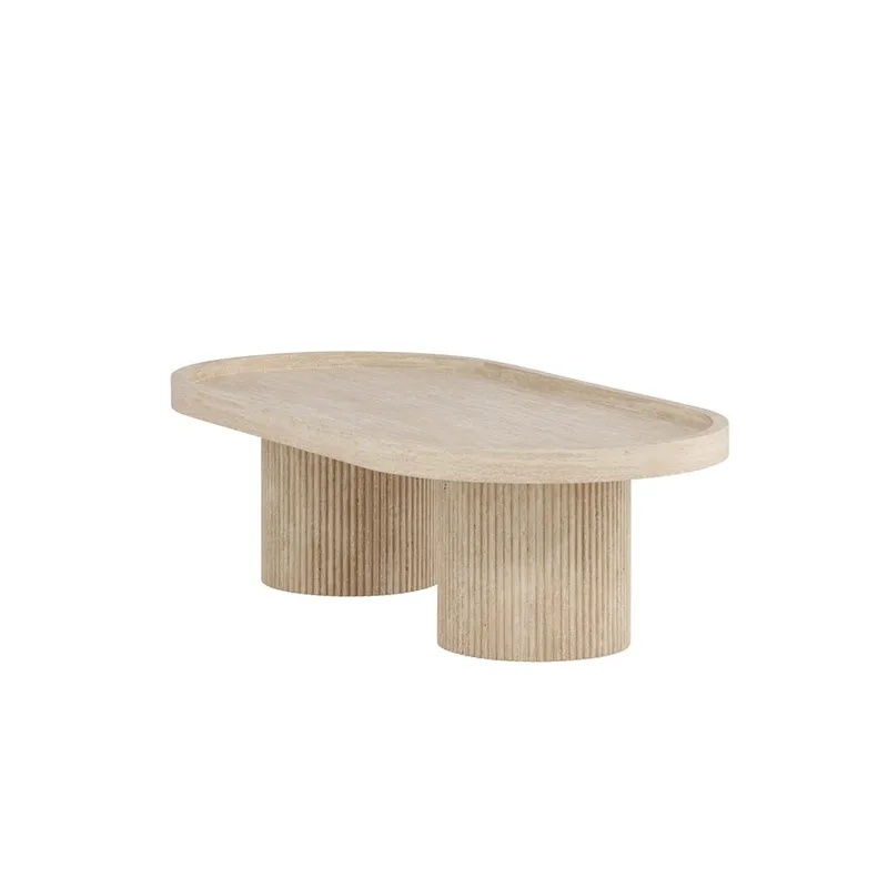 Sohvapöytä Krille - Beige - Huonekalut - Pöytä & ruokailuryhmä - Sohvapöytä