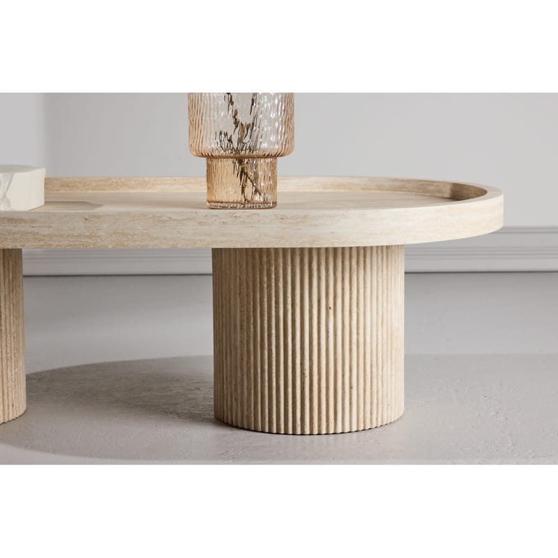 Sohvapöytä Krille - Beige - Huonekalut - Pöytä & ruokailuryhmä - Sohvapöytä