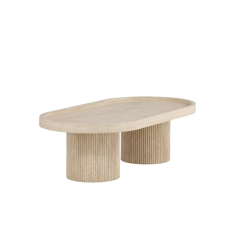 Sohvapöytä Krille - Beige - Huonekalut - Pöytä & ruokailuryhmä - Sohvapöytä