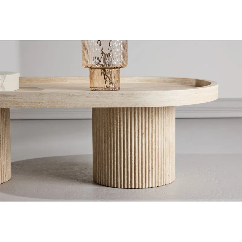 Sohvapöytä Krille - Beige - Huonekalut - Pöytä & ruokailuryhmä - Sohvapöytä