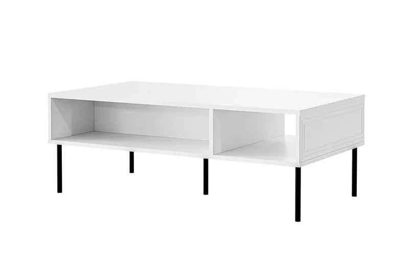 Sohvapöytä Laholm 110 cm, Valkoinen