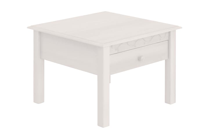 Sohvapöytä Larens 60 cm - Valkoinen - Sohvapöytä