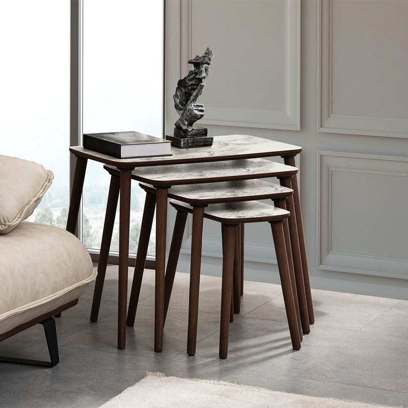 Lyvenn sarjapöydät 70 cm - Huonekalut - Pöytä & ruokailuryhmä - Sohvapöytä - Arkkupöytä