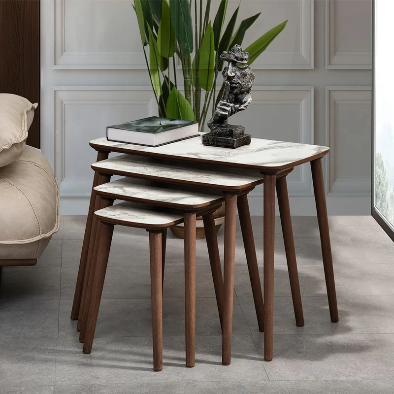 Lyvenn sarjapöydät 70 cm - Huonekalut - Pöytä & ruokailuryhmä - Sohvapöytä - Arkkupöytä